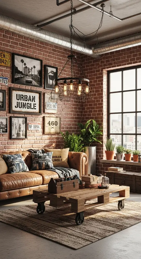 21 Industrial Quirky Home Decor | Creative Ideas for Bold Urban Interiors 17 DIY Industrial Decor with a Creative Twist