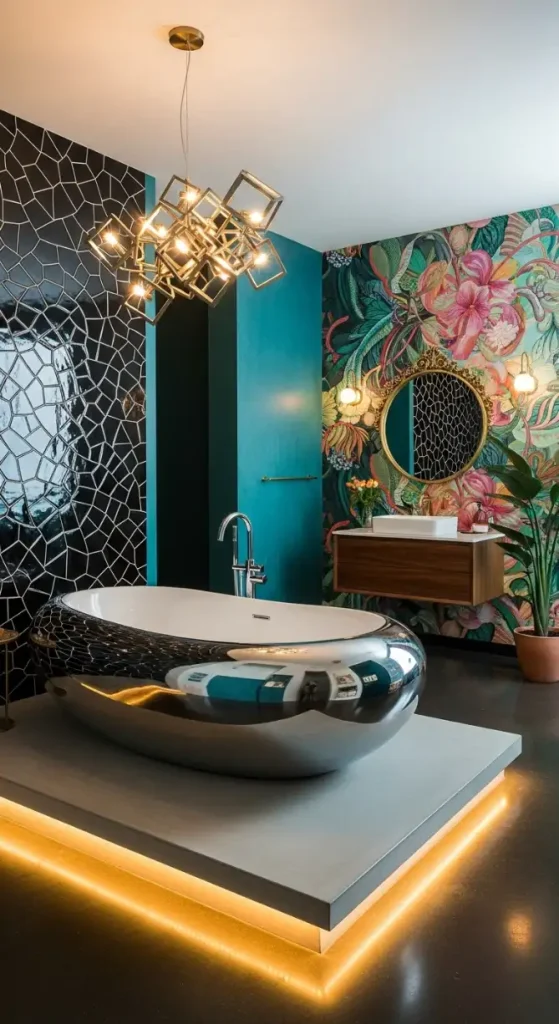 22 Bold & Inspiring Quirky Home Decor Bathroom Ideas for a Fun and Creative Space 19 Statement Bathtubs with Bold Style