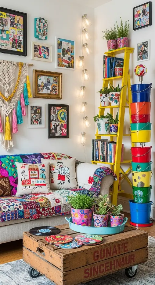 19 Quirky Home Decor DIY Creative Ideas to Transform Your Space 20 Repurposed Items for Quirky Decor