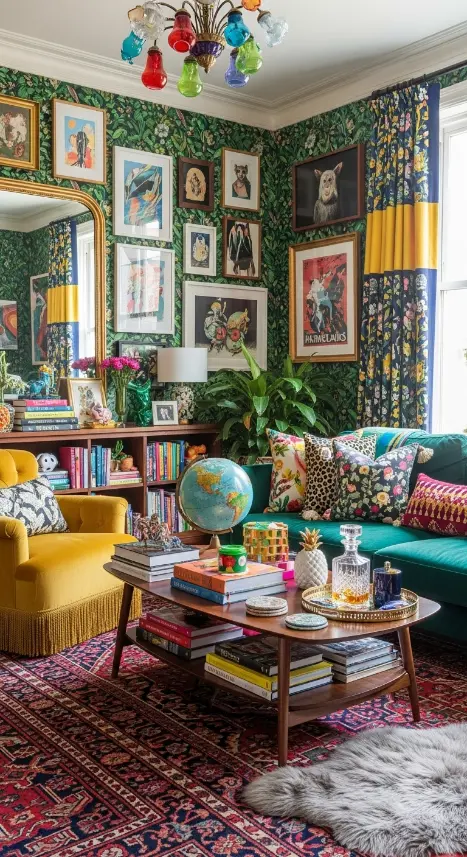 21 Maximalist Quirky Home Decor Ideas to Transform Your Space 1 21 maximalist quirky home decor