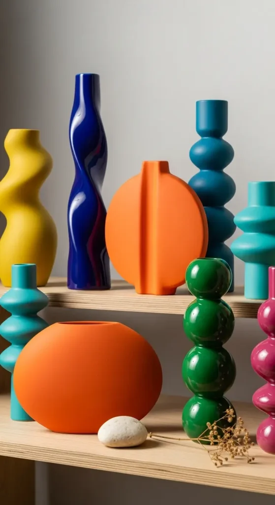 20 Quirky Home Decor Items That Instantly Add Fun, Style & Personality 6 Artistic Vases in Bold Shapes