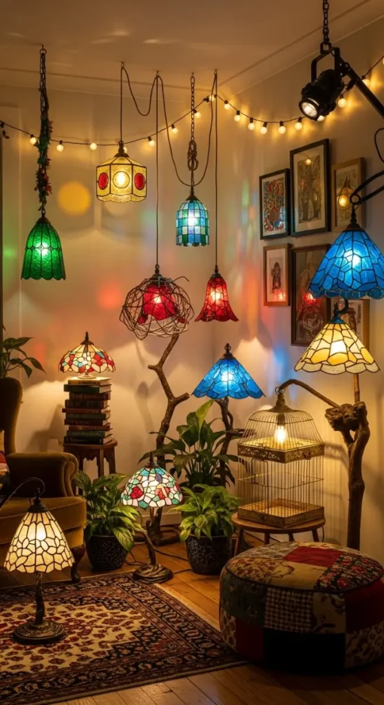 19 Quirky Home Decor DIY Creative Ideas to Transform Your Space 8 Customized Lamps & Lighting
