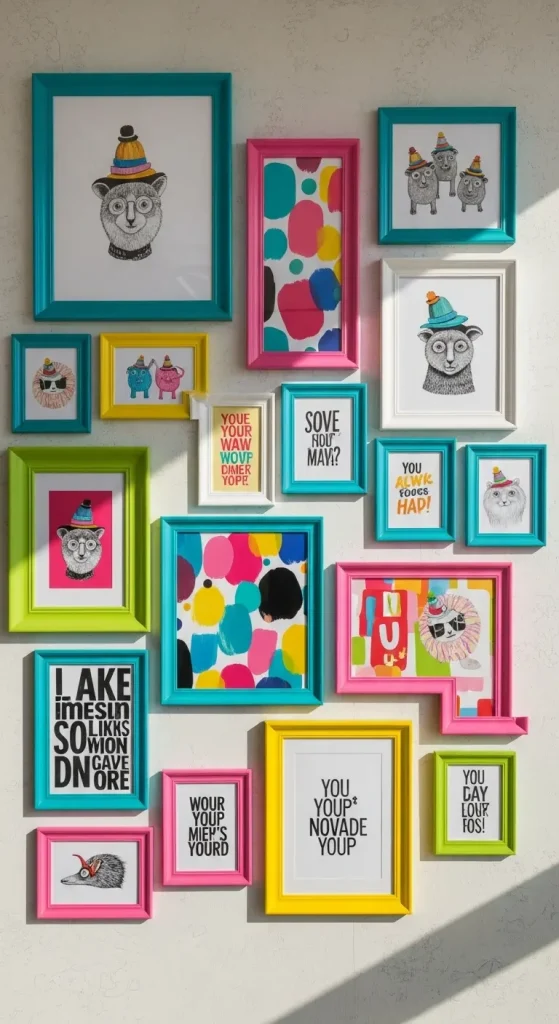 19 Quirky Home Decor DIY Creative Ideas to Transform Your Space 9 Upcycled Frames for Artwork