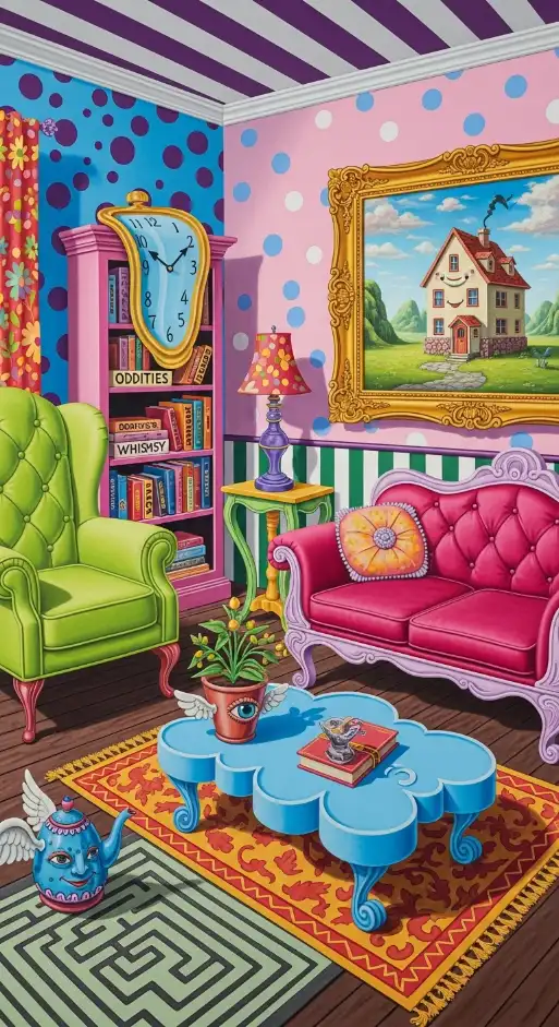 19 Quirky Home Decor Painting Ideas That Add Creative Energy & Bold Personality 1 Quirky Home Decor Painting Ideas