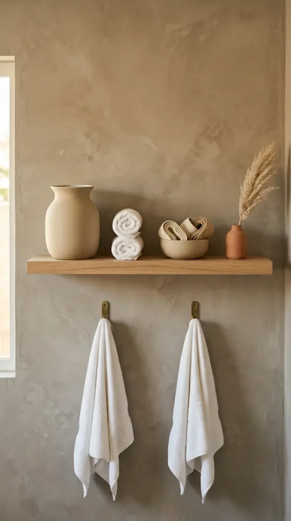 18 Warm Neutral Home Gym Studio Spare Bedroom Conversion 16 16. Warm Neutral Gym With Dedicated Hydration and Towel Station