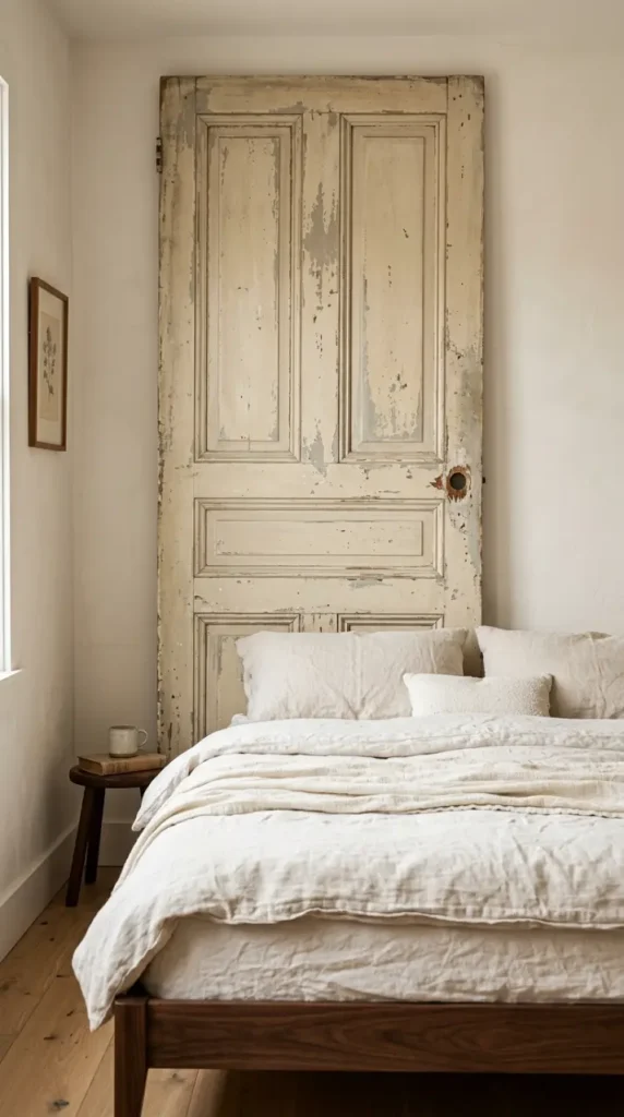 20 Quirky Home Decor Ideas That Break Every Design Rule 8 8. Use a Door as a Headboard