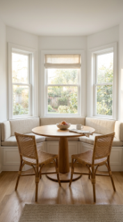 20 DIY Breakfast Nook Bay Window Wraparound Banquette 1 1. Build the Classic Three Section Wraparound Bay Banquette