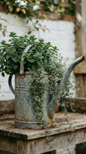 12 Herb Planter Ideas Vintage Galvanized Metal Collection 10 10. Label Every Galvanized Herb Planter With Handwritten Slate or Timber Tags