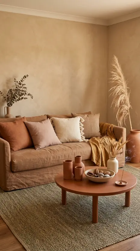 14 Bohemian Rugs Natural Jute Seagrass Earthy Living Room 9 9. Seagrass Rug in Earthy Tonal Monochrome Room