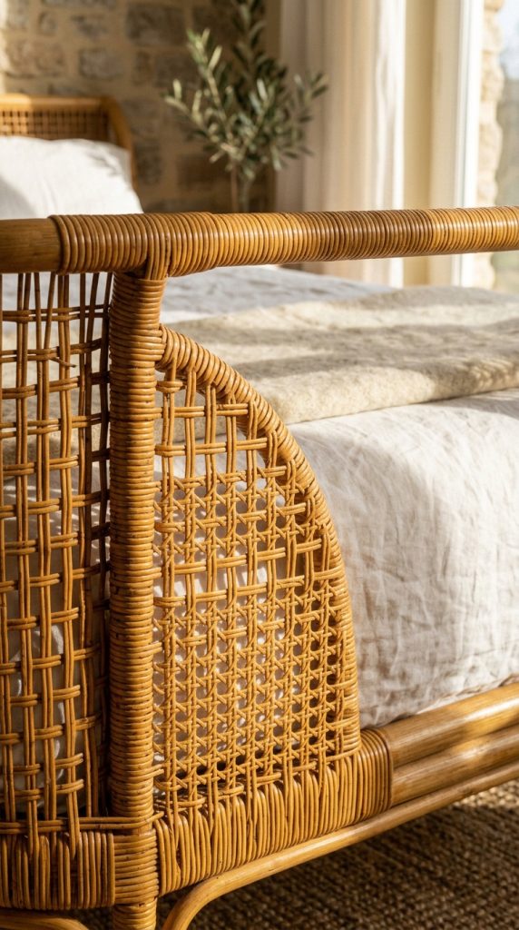 10 Chaise Lounge Reading Nook Rattan Daybed Boho Sunlit Nook 1 1. Choose a Natural Rattan Frame as the Nooks Anchor Piece