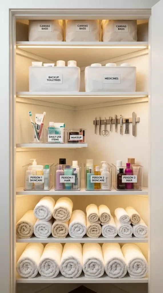 26 Smart Storage Closet Ideas Corner Diagonal Closet 13 13. Corner Diagonal Pantry Closet — Kitchen Storage Solution