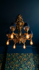 18 Bedroom Aesthetic Dark Moody Maximalist Jewel Tones 13 13. Layer the Ceiling in Deep Navy or Matching Sapphire