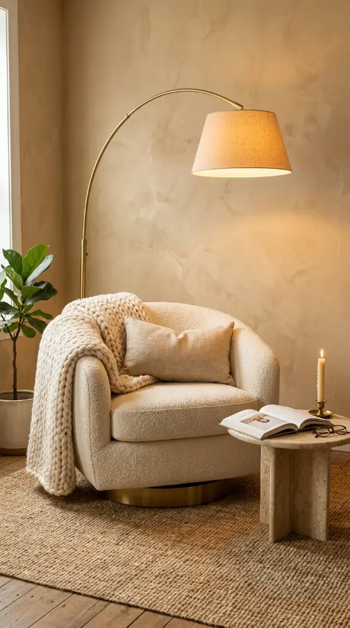 13 Comfy Reading Chair Oversized Cream Swivel Plush Living Room 13 13. The Complete Oversized Cream Swivel Reading Chair Setup