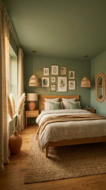 18 Bedroom Paint Colors Sage Green Warm Linen Sanctuary 17 17. The Complete Sage Green Warm Linen Bedroom Sanctuary
