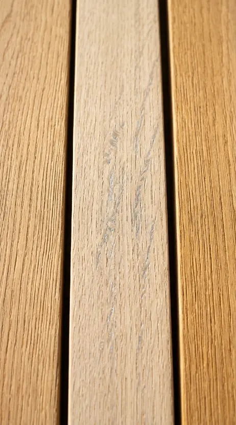 26 Light Wood Flooring for Farmhouse Wire-Brushed Oak Bath 19 19. Wire-Brushed Oak Floor Detail — Close Up Surface and Grain