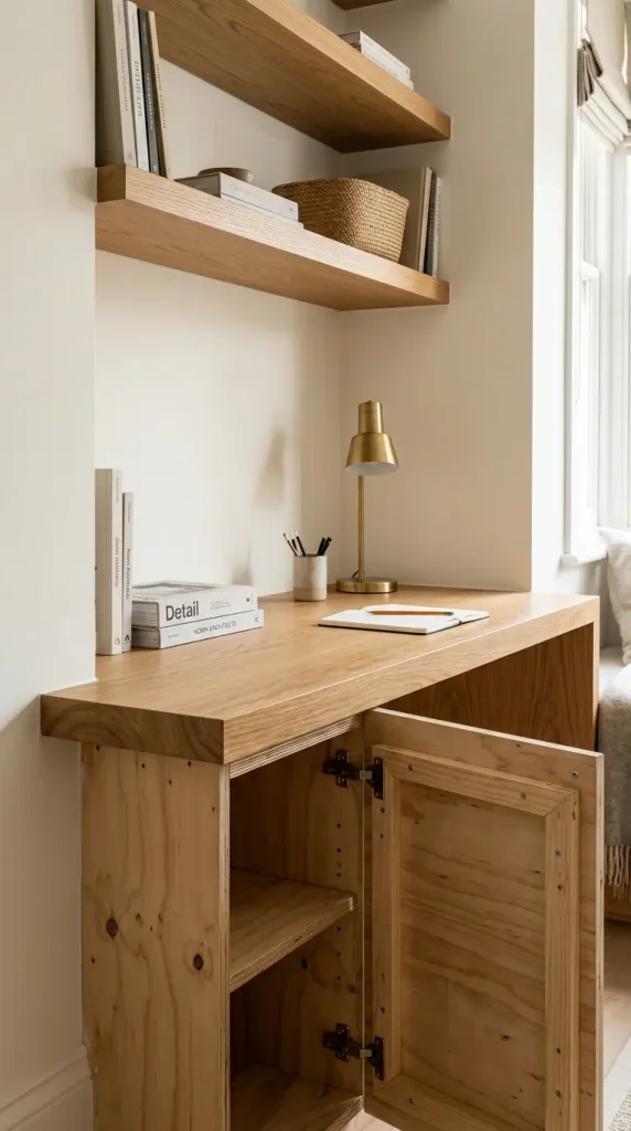 22 Home Office Inspiration Built-In Alcove Maximized 20 20. The Budget Plywood Versus Splurge Veneer Material Strategy — Smart Construction Allocation