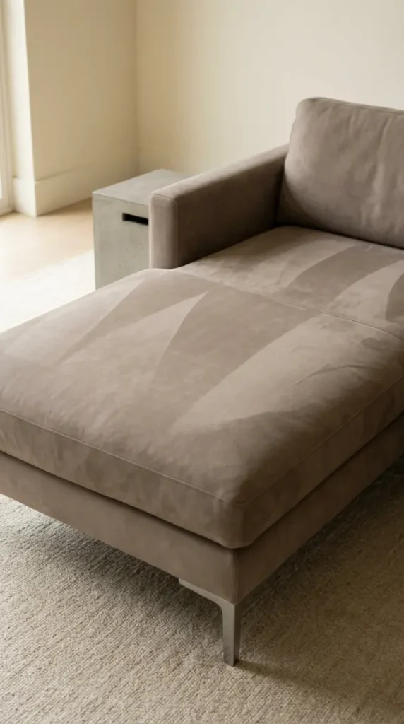 24 Chaise Lounge Modern Leather Statement Living Room 10 10. The Nubuck Leather Chaise — Matte Velvet Quality