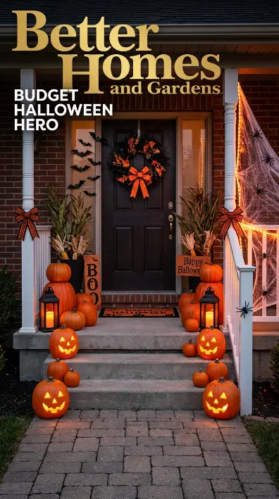 13 Dollar Tree Halloween Decor Ideas Front Porch Budget 13 13. The Complete Dollar Tree Halloween Front Porch