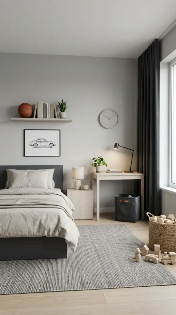 13 Boys Room Decor Modern Minimalist Neutral Calm 13 13. The Complete Modern Minimalist Neutral Calm Room