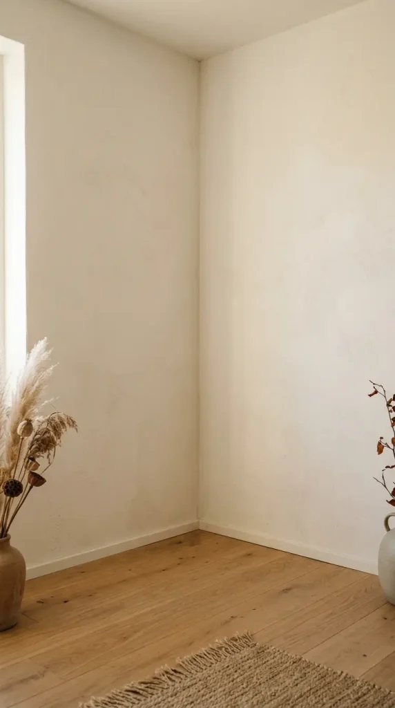15 Fall Home Decor Ideas Scandinavian Minimal Warm Style 15 15. Keep One Corner Entirely Empty as a Breath Between Fall Details