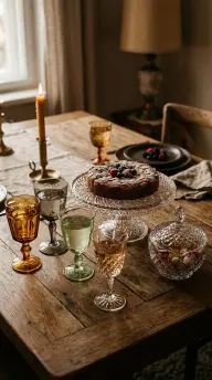 15 Vintage Glassware Ideas for an Eclectic Table 15 15. The Complete Vintage Glassware Eclectic Table