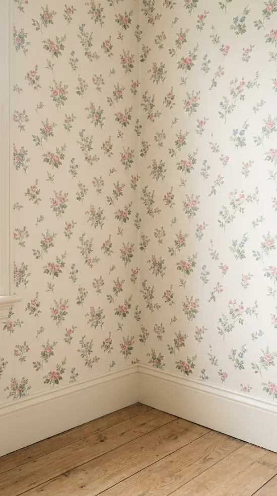19 Reading Chair in Bedroom Vintage Floral Slipper Corner 2 2. The Corner Itself — Two Walls Meeting at an Angle