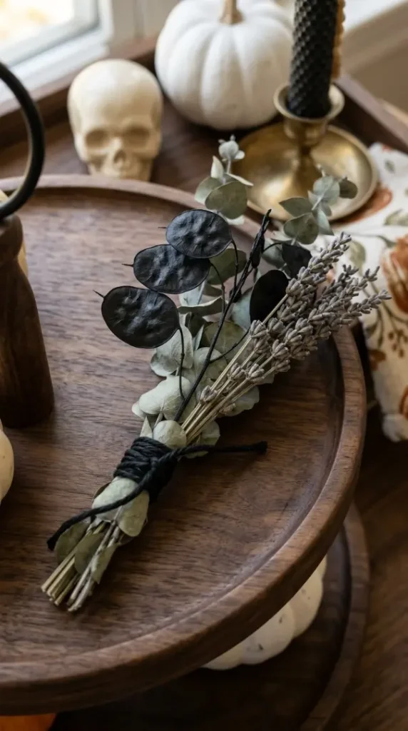 16 Halloween Tiered Tray Ideas Neutral Sophisticated Style 6 6. The Dried Botanical Bundle Tier Element
