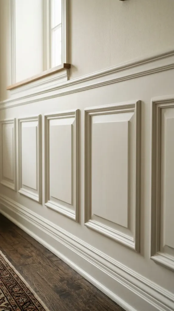 17 Cozy Reading Corners Built-In Window Seat Timeless 8 8. Painted Wainscoting Below the Window Line