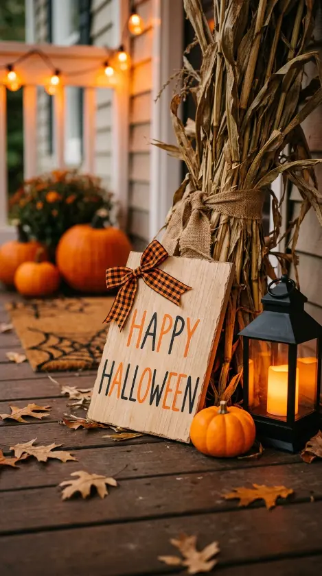 13 Dollar Tree Halloween Decor Ideas Front Porch Budget 9 9. Dollar Tree Halloween Signs and Plaques